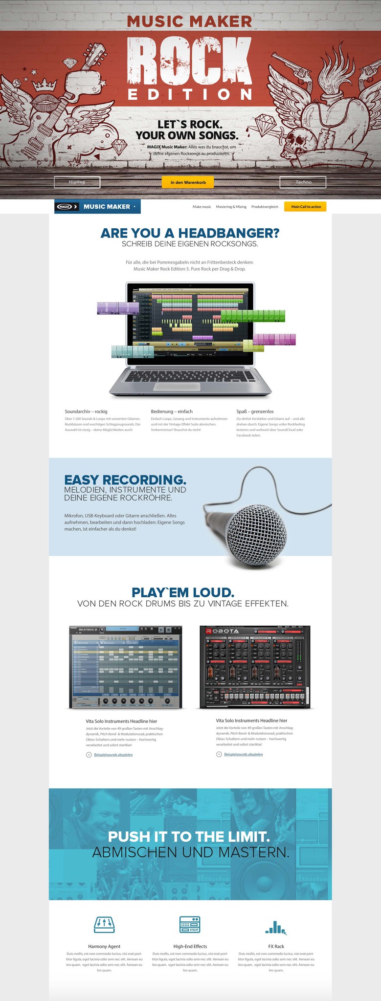 Music Maker Content Editions